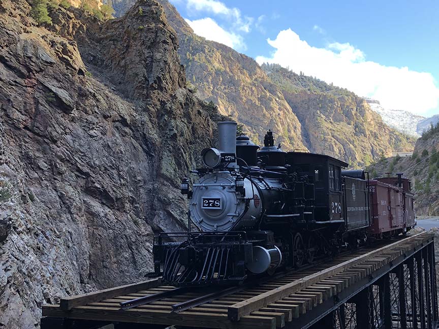 Cimarron Canyon Railroad Exhibit
