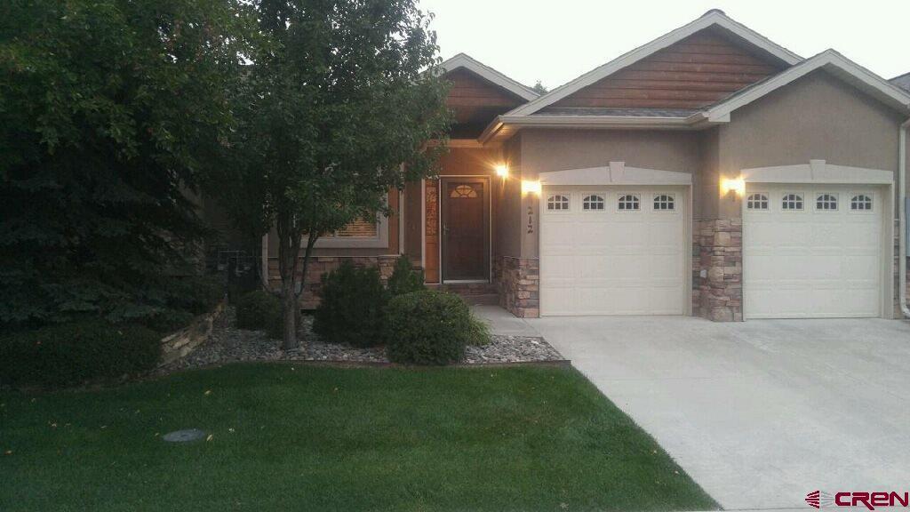 Twilight at 212 Crossroad Circle in Montrose CO